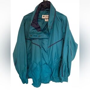 Vintage Colombia Logan pass large windbreaker